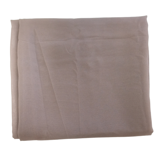 Chiffon Rectangle Hijab Soft Brown